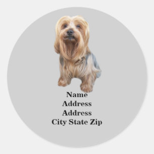 Yorkshire Terrier So Cute Address Label