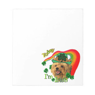 Yorkshire Terrier St Patricks Notepad