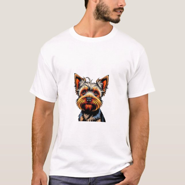 Yorkshire Terrier T-Shirt (Front)