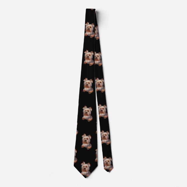 Yorkshire Terrier Tie (Front)