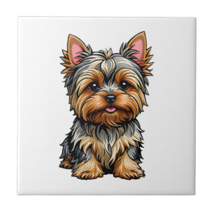 Yorkshire Terrier Tile