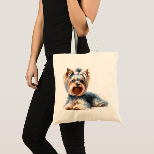 Yorkshire Terrier Tote Bag (Front (Product))