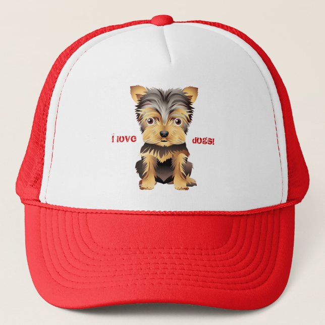Yorkshire Terrier Toy Dog Gift Baseball hat (Front)
