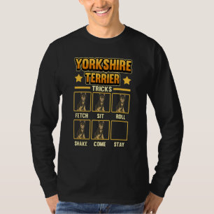 Yorkshire Terrier Tricks Puppy Trainer Yorkie Mum T-Shirt