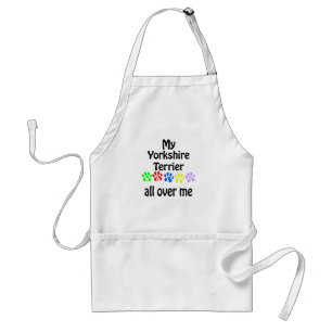 Yorkshire Terrier Walks Design Standard Apron