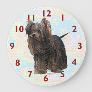 Yorkshire Terrier Wall Clock