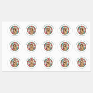 Yorkshire Terrier Waterproof Sticker Sheets