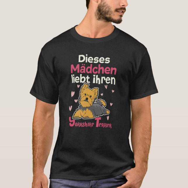 Yorkshire Terrier Yorkie Dog Breeders Dog Owner Sa T-Shirt (Front)
