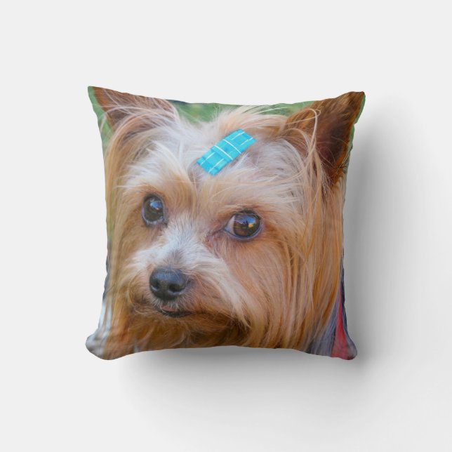 Yorkshire Terrier Yorkie Favourite Breed Cushion (Front)
