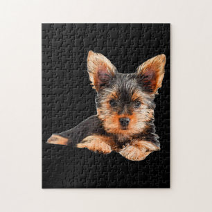 Yorkshire terrier Yorkie Puppy Dog Jigsaw Puzzle