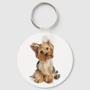 Yorkshire Terrier - Yorkie Puppy Dog Keychain