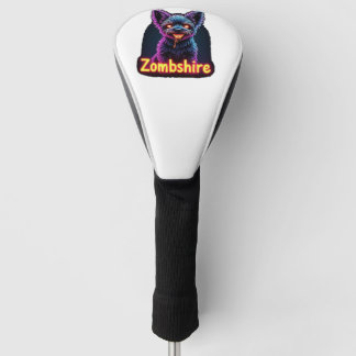 Yorkshire Terrier Yorkie Zombie Dog Halloween Over Golf Head Cover