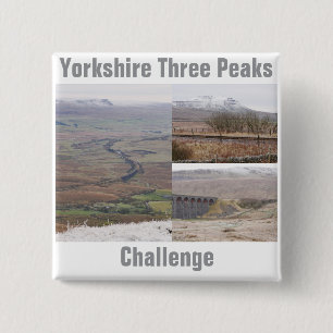Yorkshire Three Peaks Challenge Badge