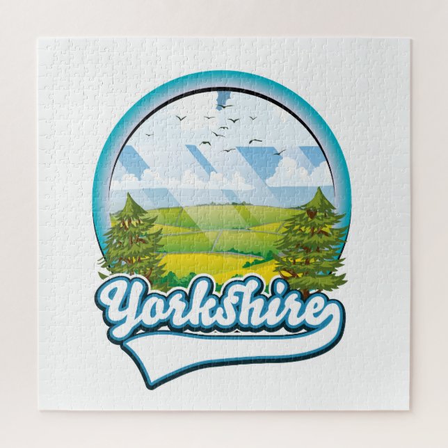 Yorkshire Travel logo Jigsaw Puzzle (Vertical)
