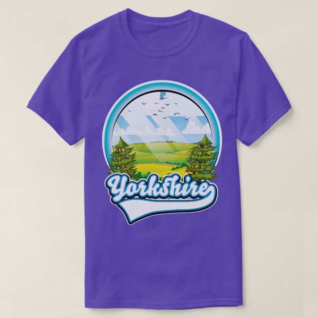 Yorkshire Travel T-Shirt (Design Front)