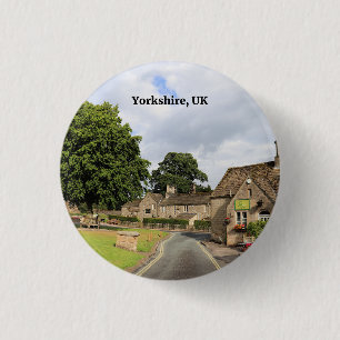 Yorkshire, UK 3 Cm Round Badge