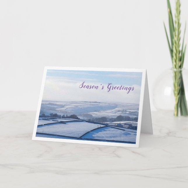 Yorkshire UK Christmas Card (Front)