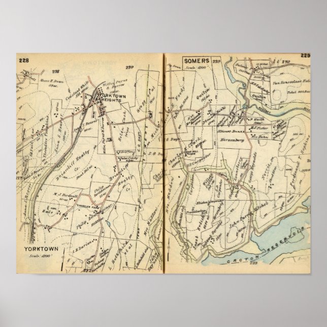 Yorktown, New York 4 Poster (Front)