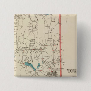 Yorktown NY 15 Cm Square Badge