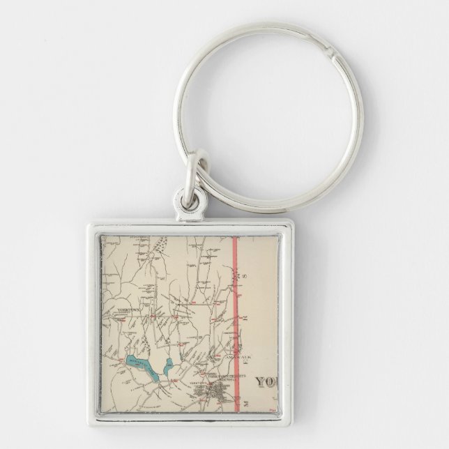 Yorktown NY Key Ring (Front)