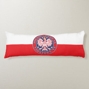 Yorktown Texas Polish American Eagle Body Cushion