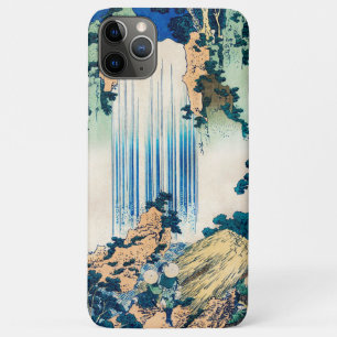 Yoro Waterfall Mino Province by Katsushika Hokusai iPhone 11 Pro Max Case