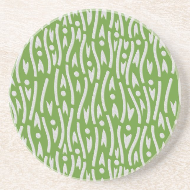 yoroke stripes coaster (Front)