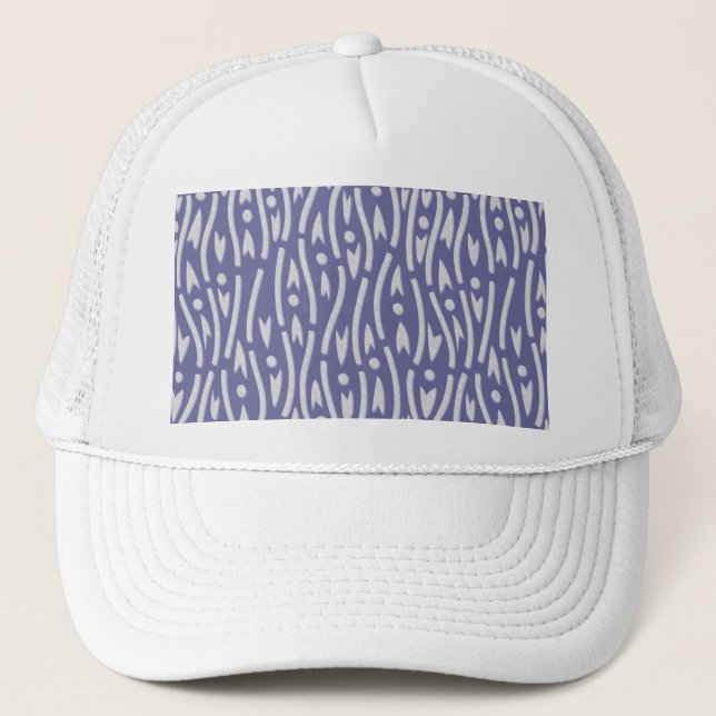 yoroke stripes trucker hat (Front)