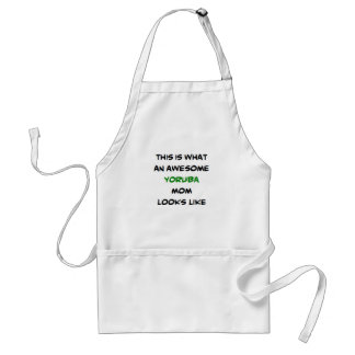 yoruba mum, awesome standard apron