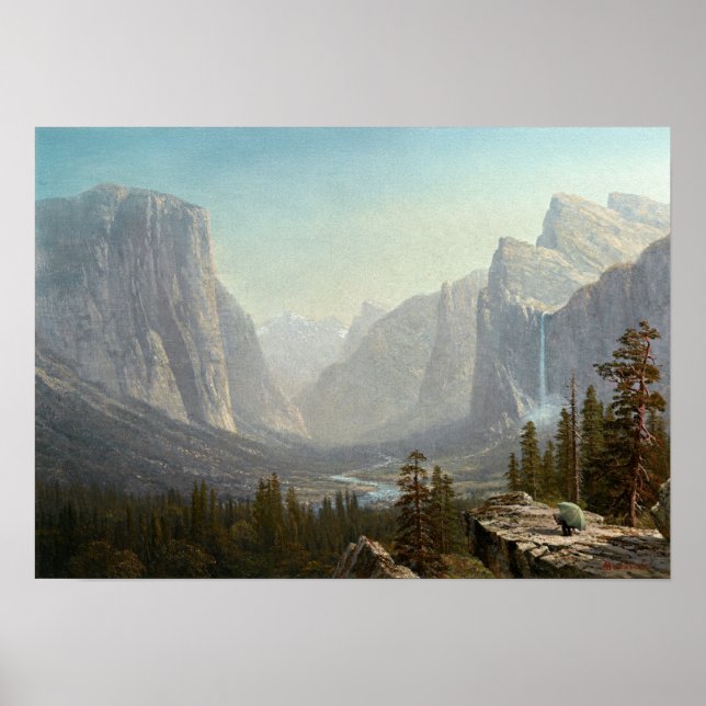Yosemite (1875) - Albert Bierstadt Poster (Front)