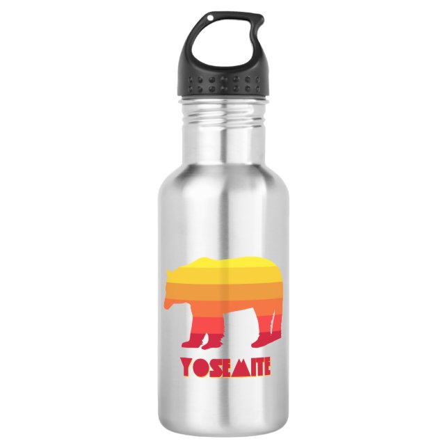 Yosemite Bear 532 Ml Water Bottle (Front)