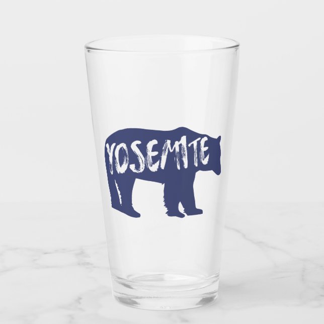 Yosemite Bear Glass (Front)
