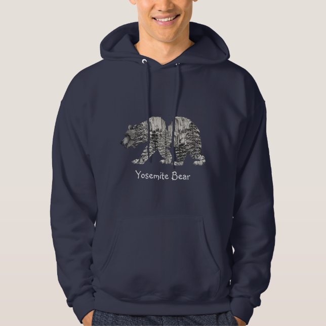 Yosemite Bear Hoodie (Front)