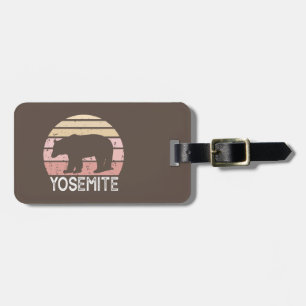 Yosemite Bear Luggage Tag