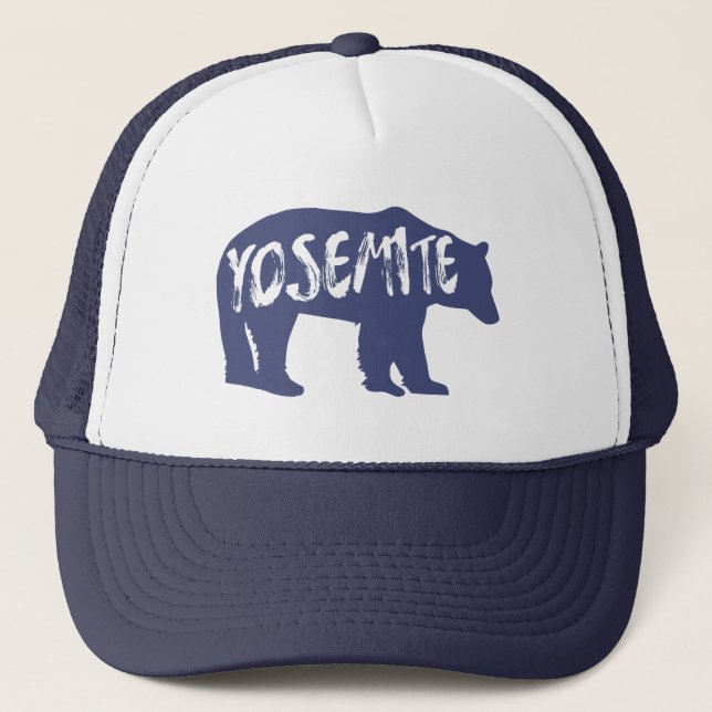 Yosemite Bear Trucker Hat (Front)