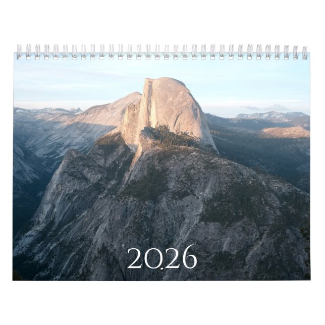Yosemite Calendar 2026 (Cover)