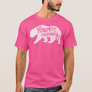 Yosemite California Nature Bear Hiking Mountains O T-Shirt