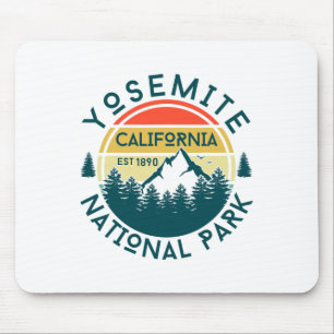 Yosemite California Nature Hiking Outdoors Travel  Mouse Mat