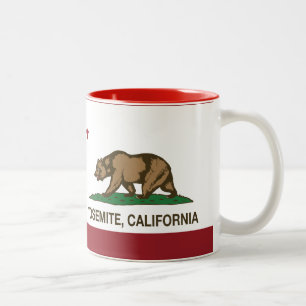 Yosemite California Republic Two-Tone Coffee Mug
