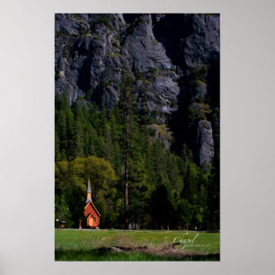Yosemite Chapel Poster