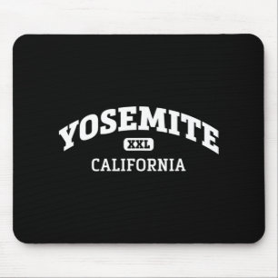 Yosemite College Style Rock Climbing Area Design  Mouse Mat