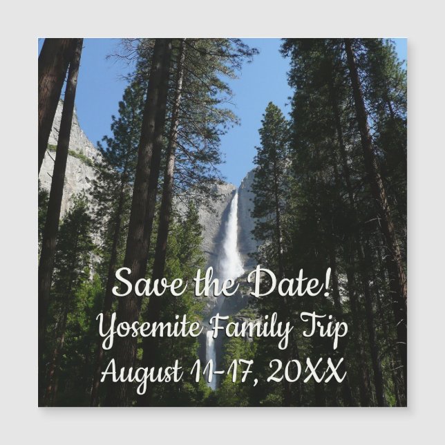 Yosemite Falls and Woods Landscape Photography (Front)