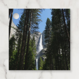 Yosemite Falls and Woods Landscape Photography Favour Tags
