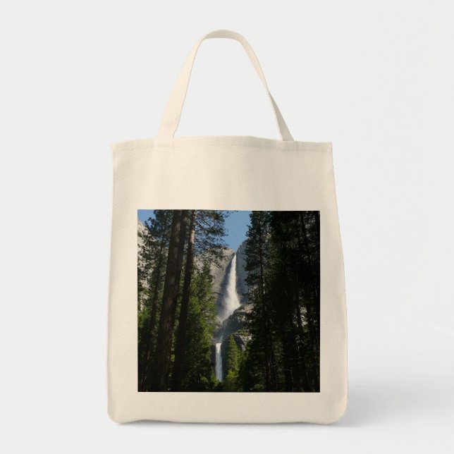 Yosemite Falls and Woods Landscape Photography Tote Bag (Front)