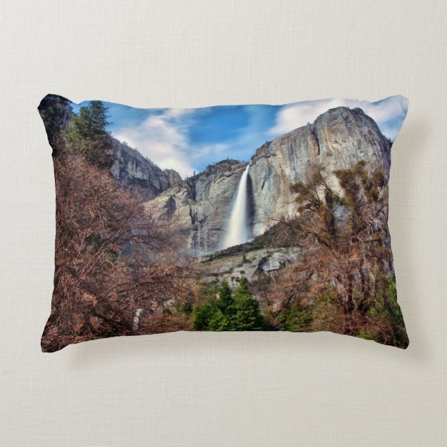 Yosemite Falls Decorative Cushion (Front)