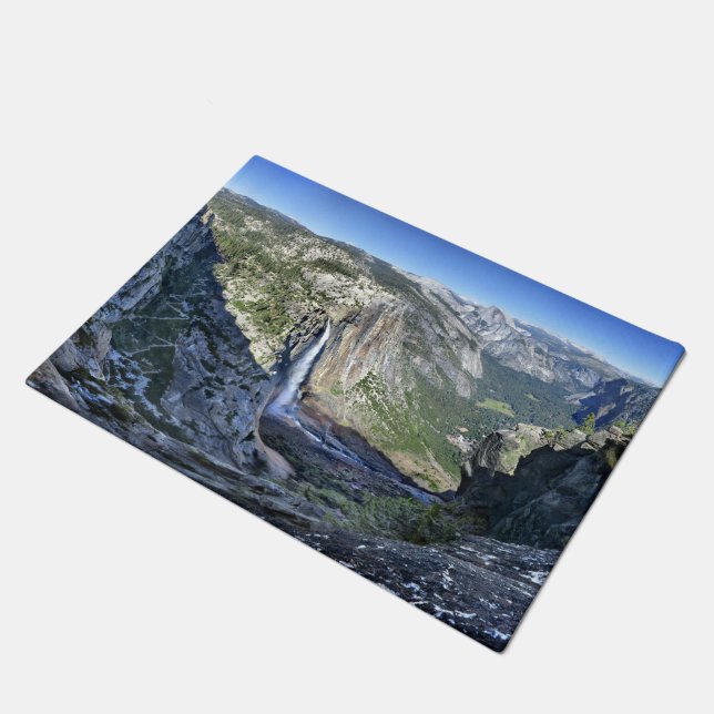 Yosemite Falls from Eagle Tower - Yosemite Doormat (Angled)