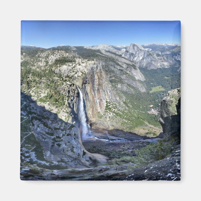Yosemite Falls from Eagle Tower - Yosemite Magnet (Front)