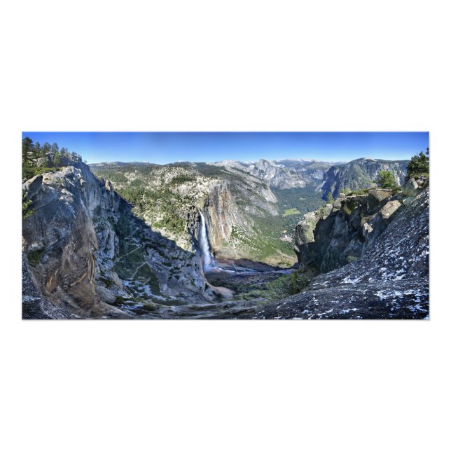 Yosemite Falls from Eagle Tower - Yosemite Photo Print (Front)