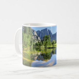 Yosemite Falls from Merced River - Yosemite Valley Coffee Mug