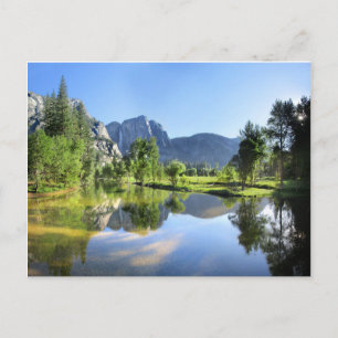 Yosemite Falls from Merced River - Yosemite Valley Postcard